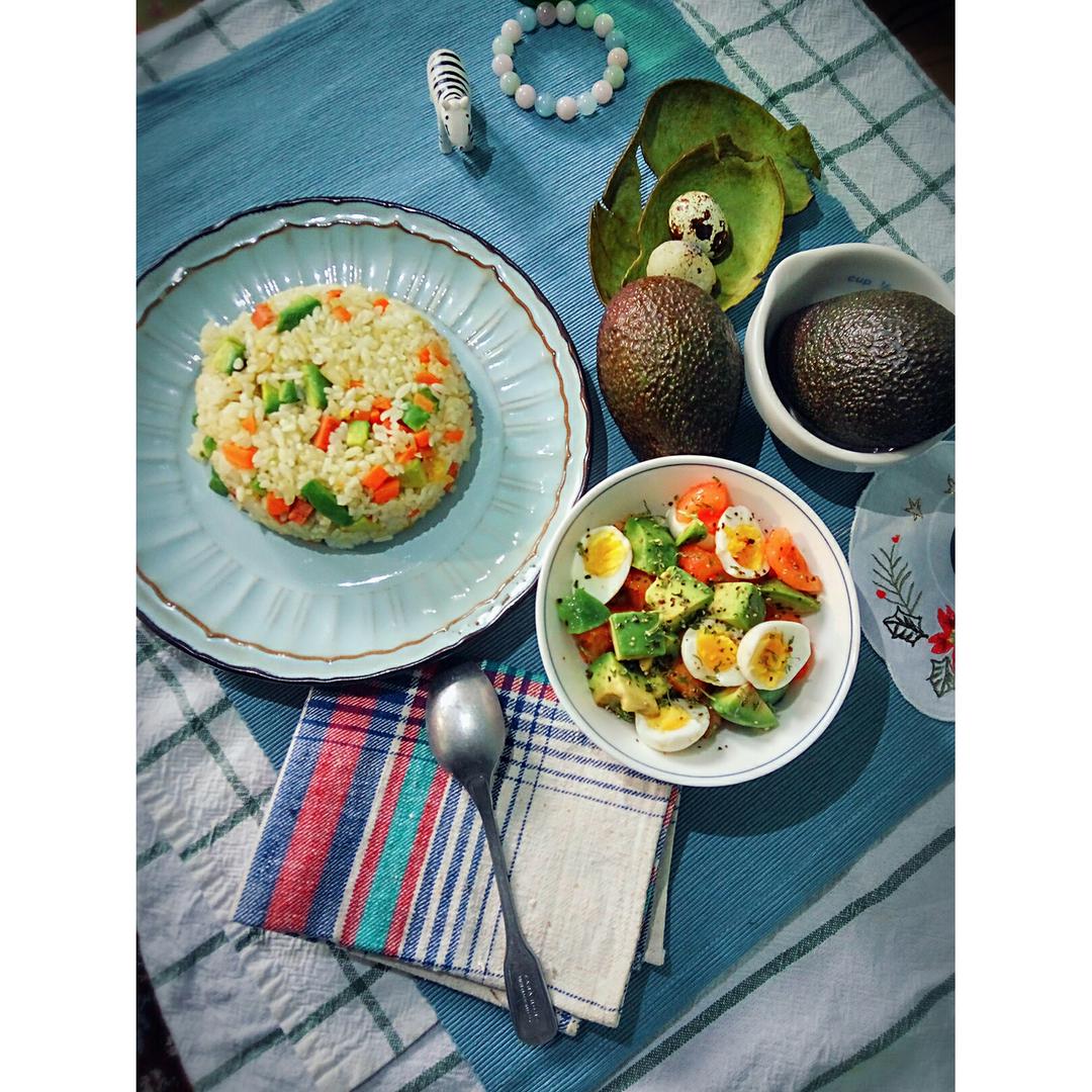牛油果炒饭