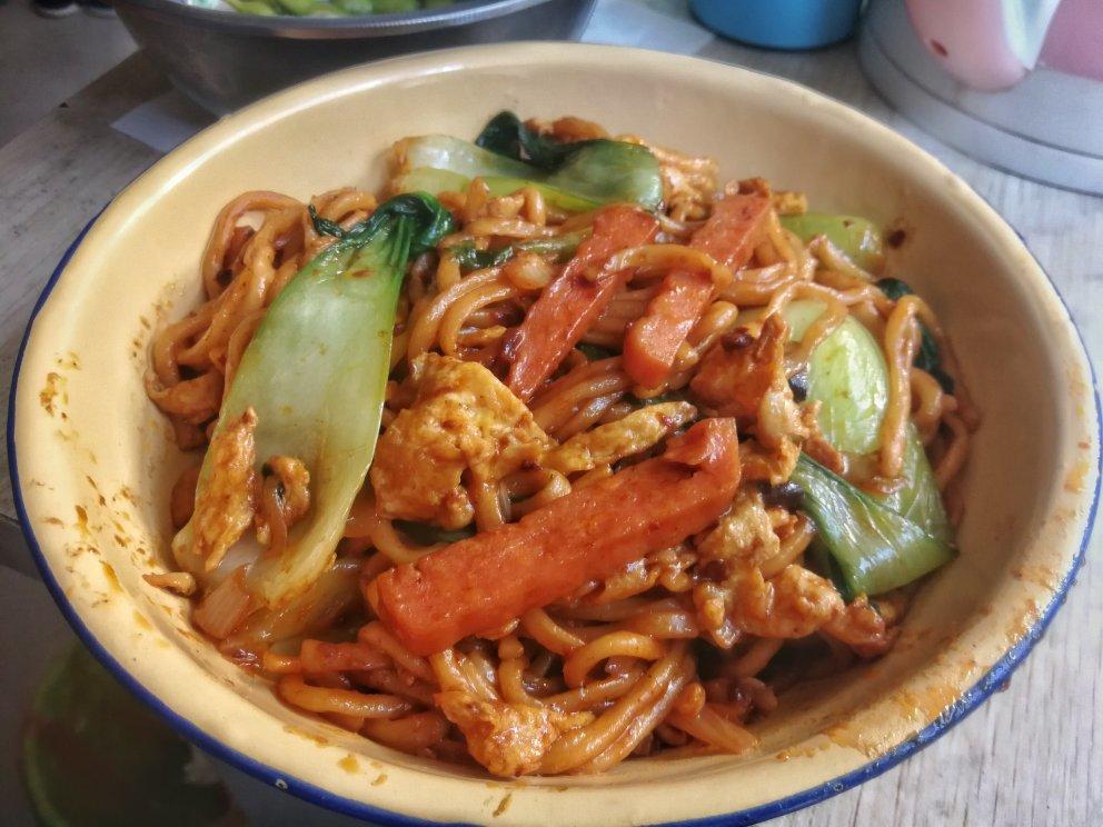 🍜最简单最好吃的家常炒面
