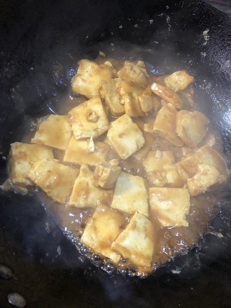 蚝油嫩豆腐