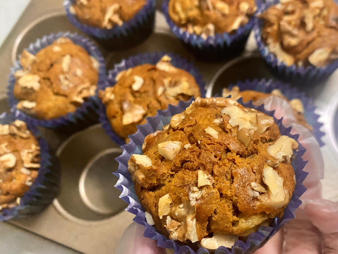 香蕉核桃麦芬 （超级湿润）