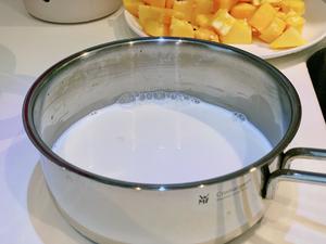 🌻黑糖牛奶炖木瓜雪蛤的做法 步骤7