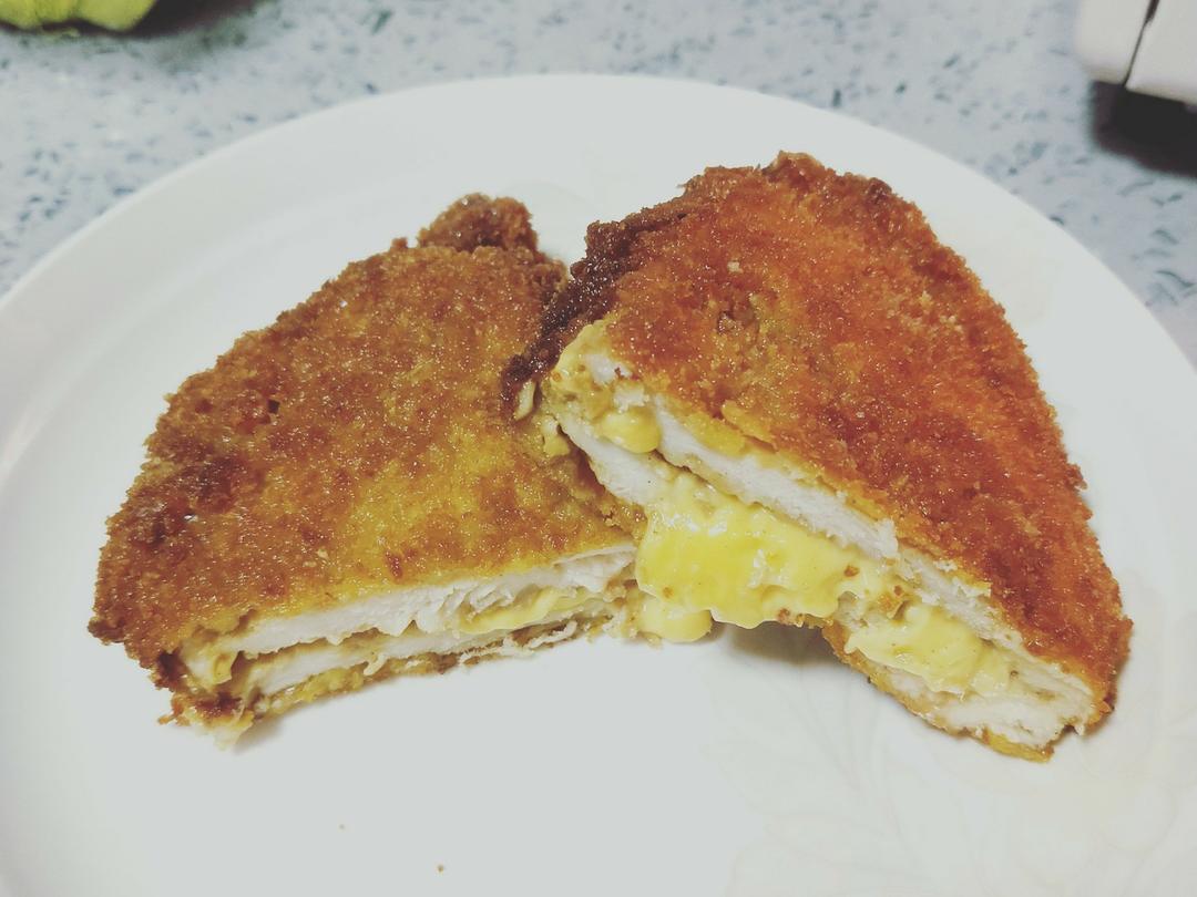 【芝士爆浆鸡排】