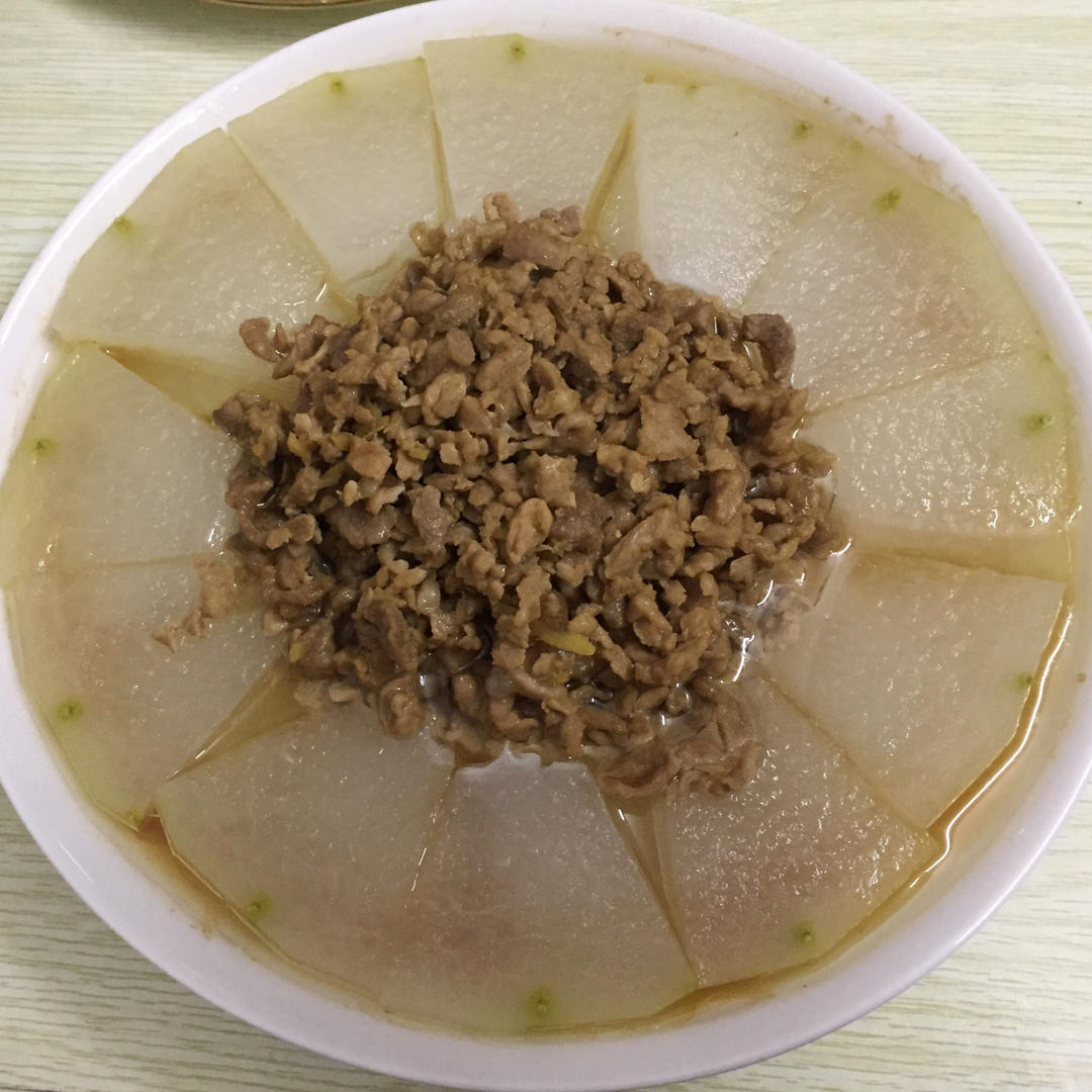 肉末冬瓜～～孩子最爱吃的下饭菜