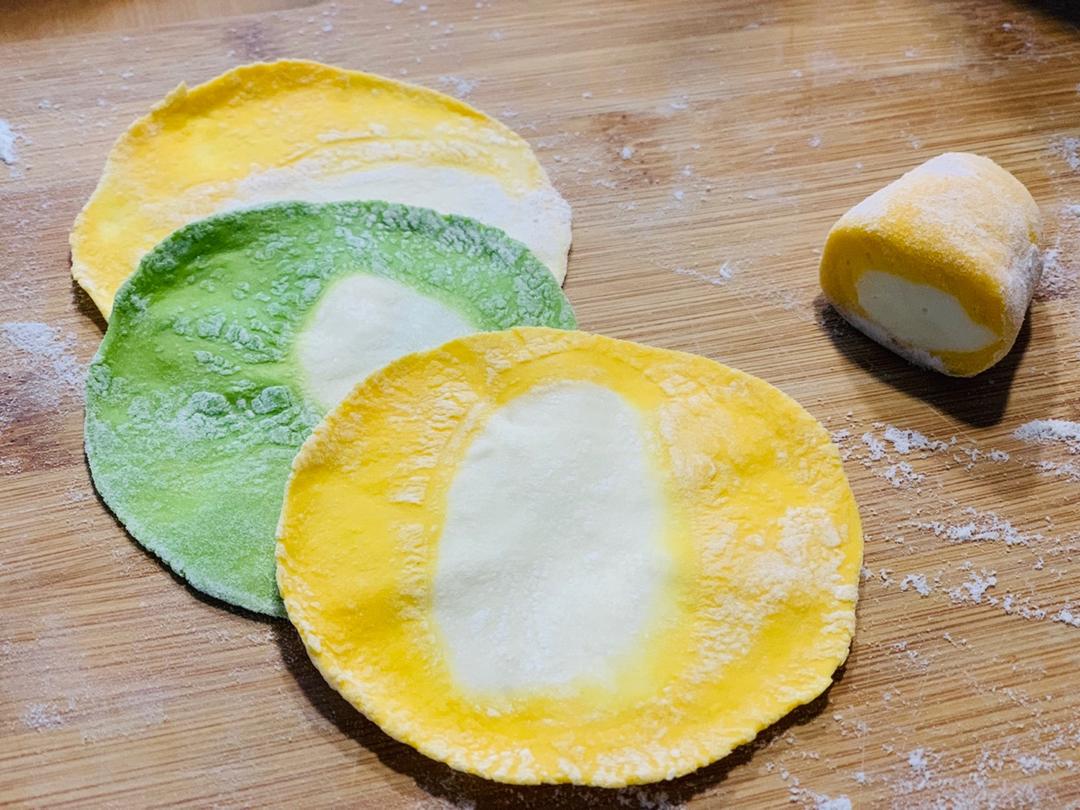 彩色水饺