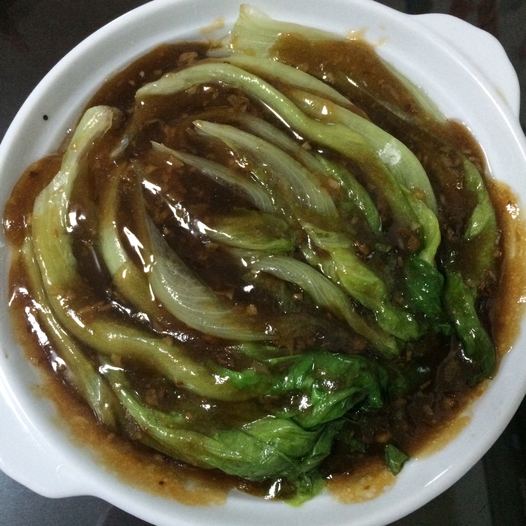 家常菜 蚝油生菜