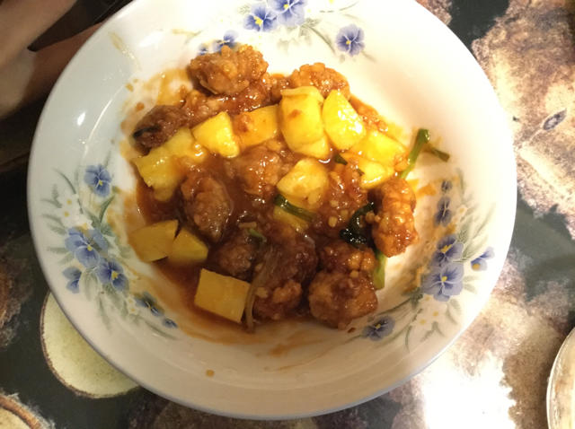 菠萝咕咾肉