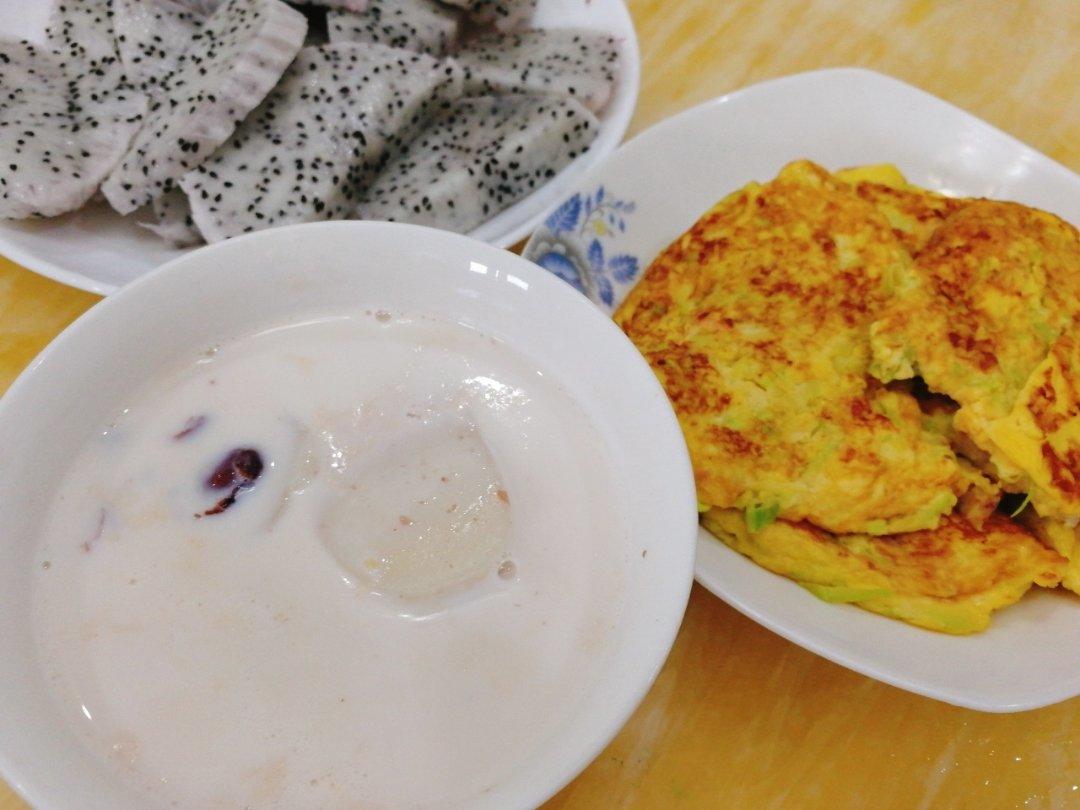 西葫芦鸡蛋饼