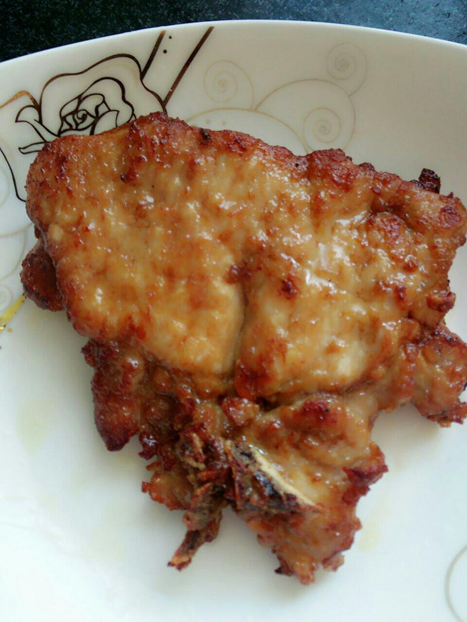 Ю天仙做的蒜香猪大排