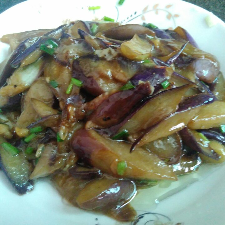 清炒茄子（少油版+视频）