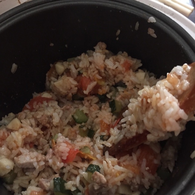 就是任性整个番茄饭豪华版