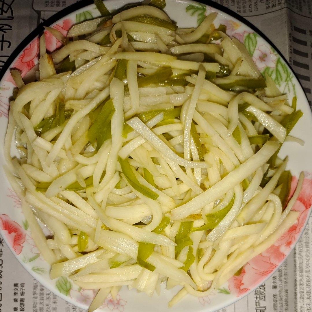 青椒茭白丝