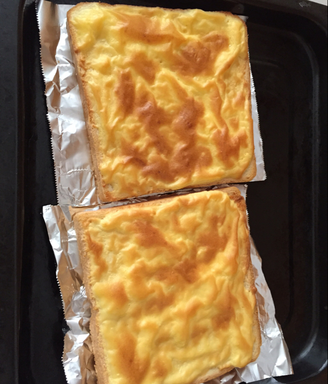 乳酪厚片（消耗吐司，奶油奶酪）