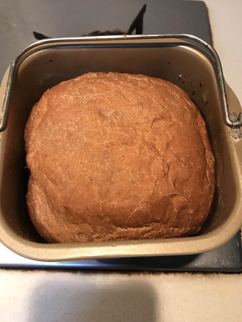 （面包机预约版）无糖无油全麦吐司面包