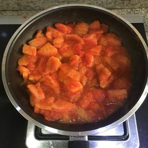 （减脂减重餐）番茄土豆蔬菜浓汤的做法 步骤1