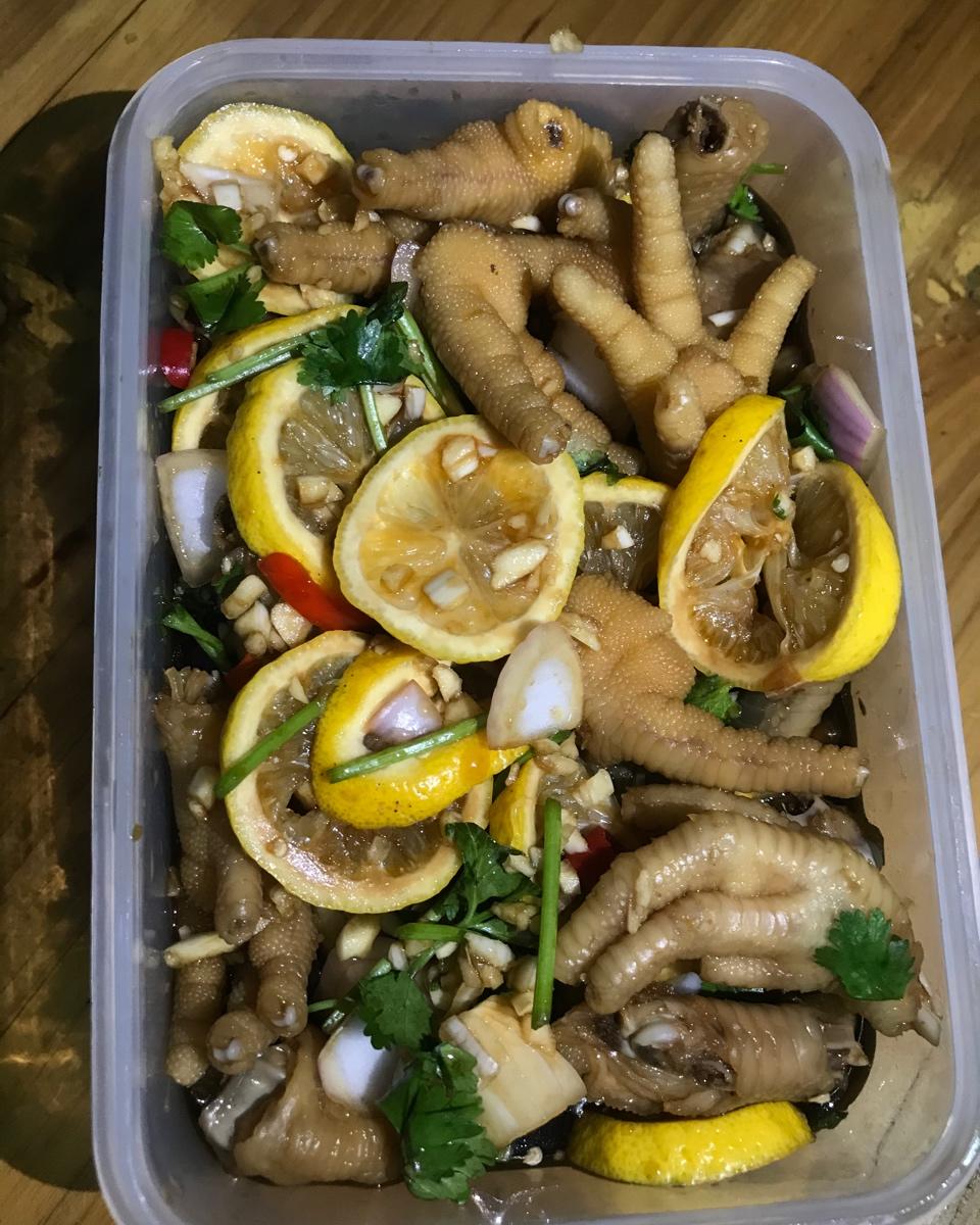 酸辣陈醋鸡爪