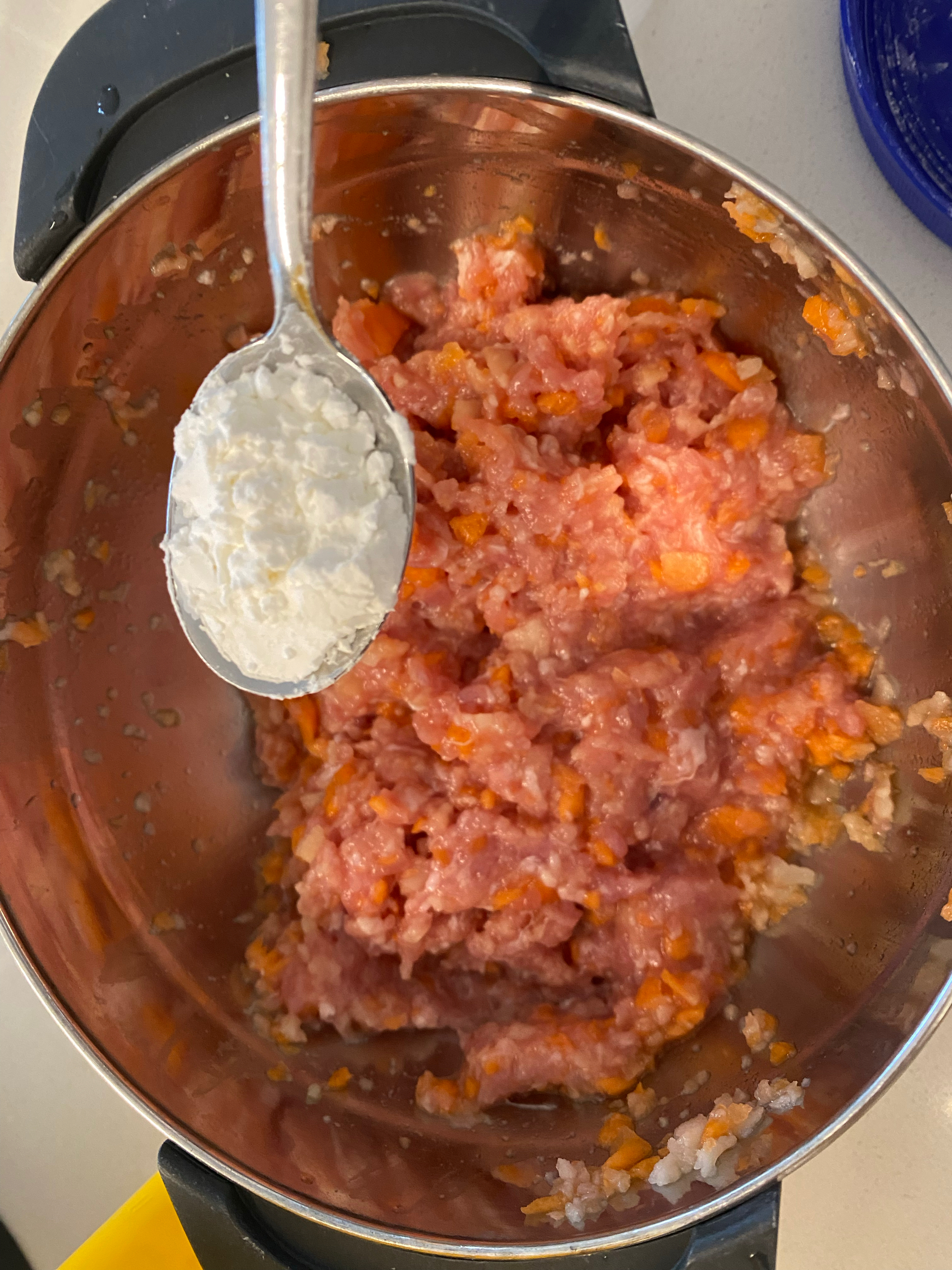 清蒸莲藕萝卜肉丸的做法 步骤9