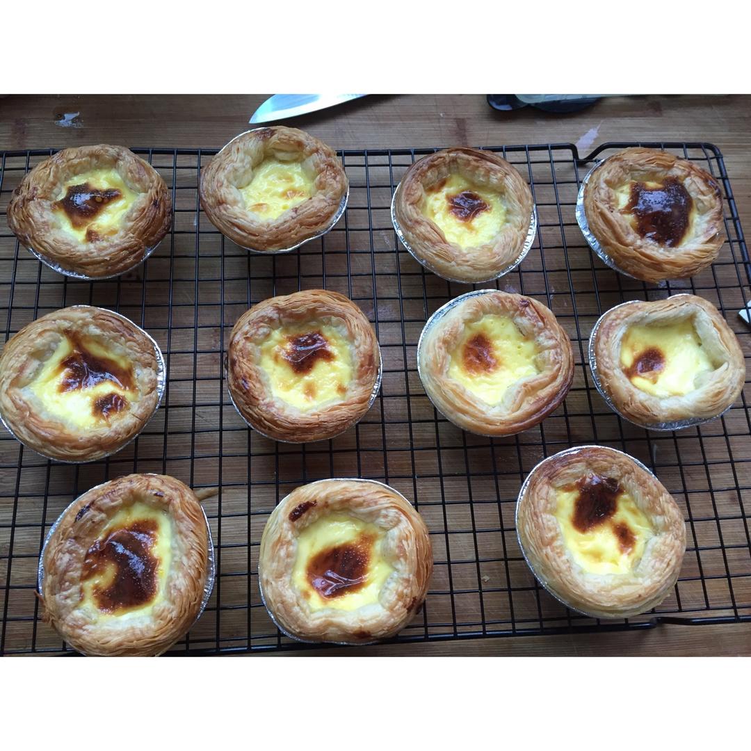 超完美味道超正的蛋挞配方，比KFC的还要嫩还要香~做过最好吃的蛋挞配方