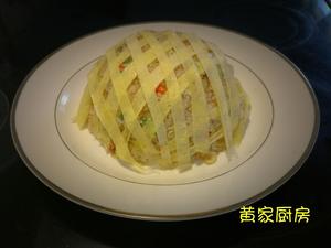 五彩炒饭(素食版) Colorful Rice的做法 步骤12