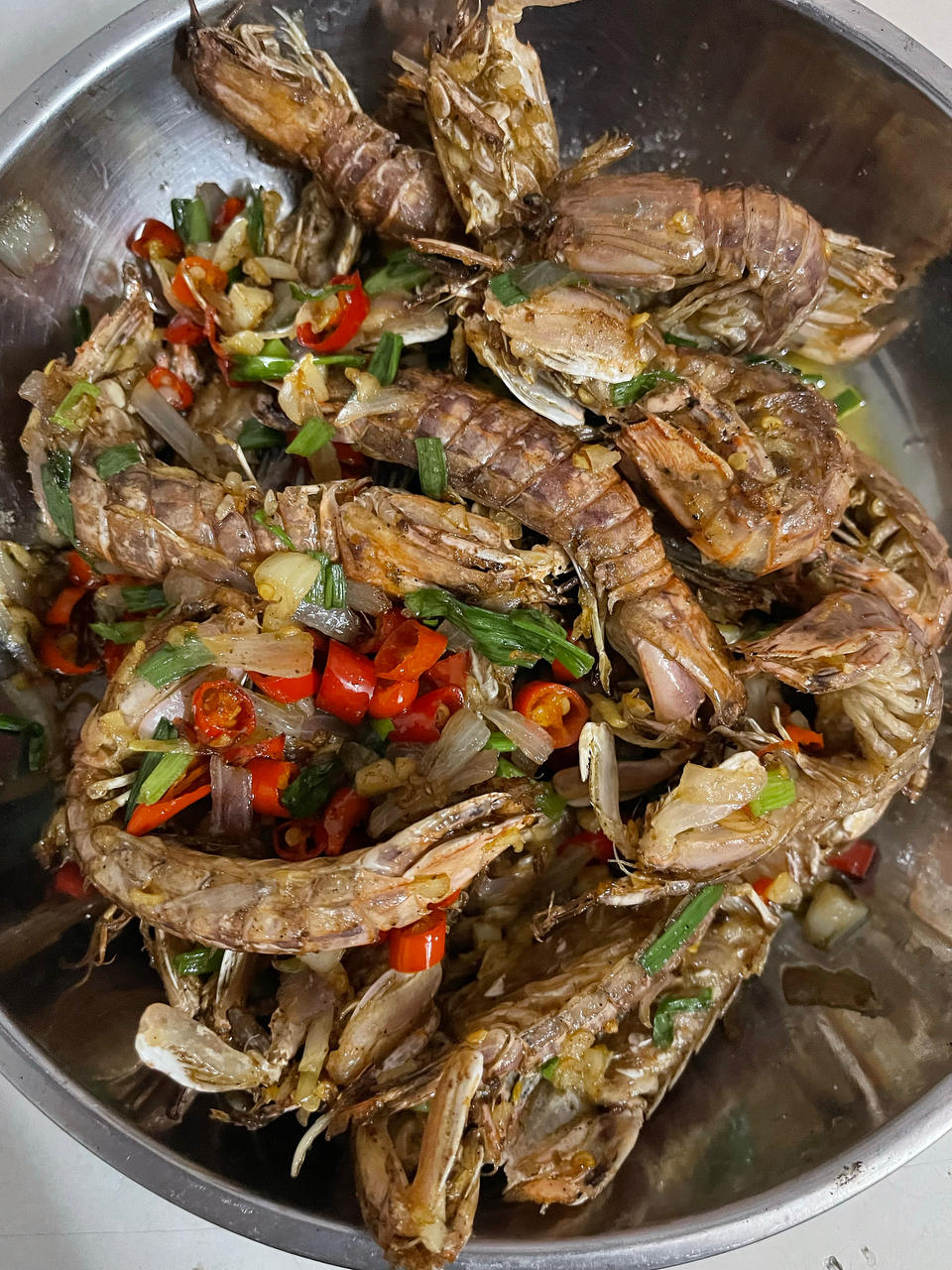 椒盐皮皮虾