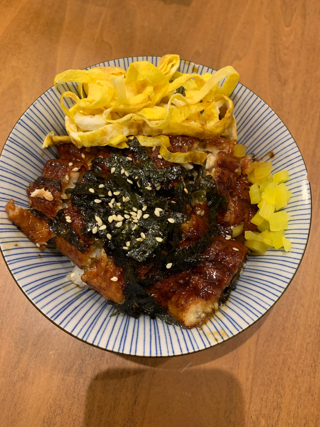 蒲烧鳗鱼盖饭（鳗丼）