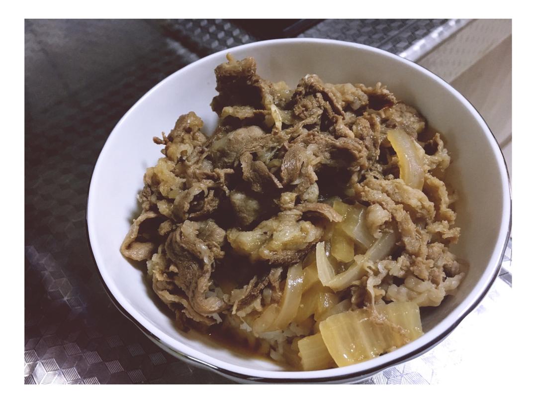 吉野家牛肉饭（牛丼）