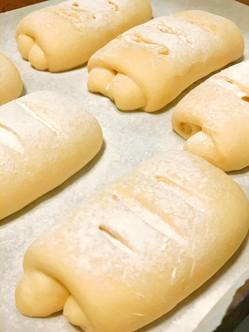 日式牛奶面包卷，松软到不行的一款