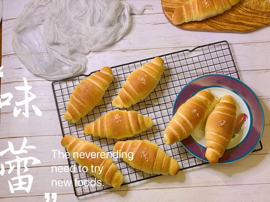 咸香酥脆的盐面包