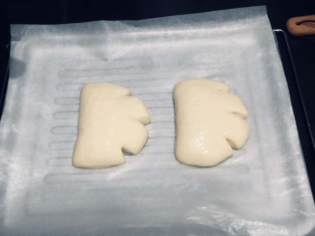 日式奶黄馅甜面包