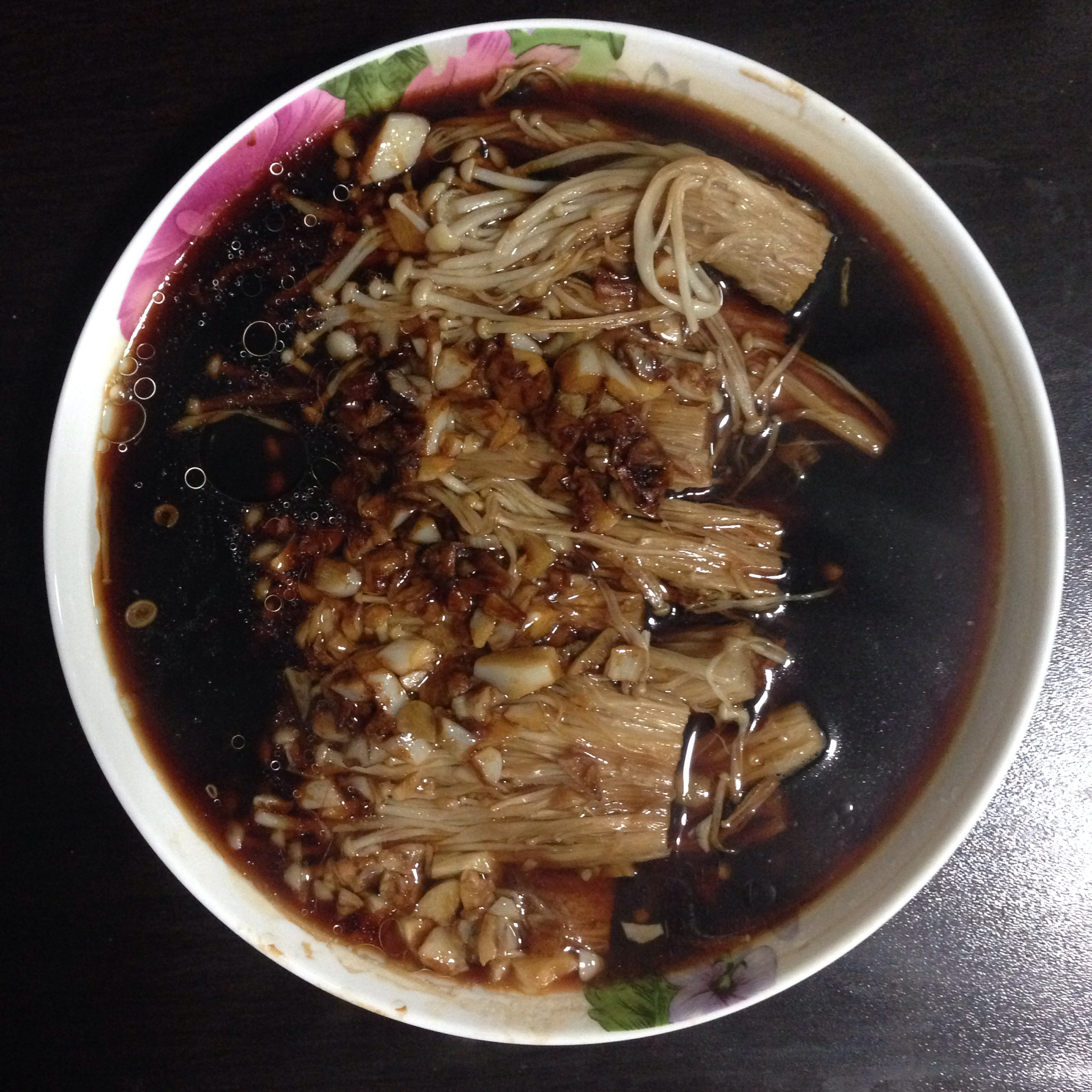 蒜蓉蒸金针菇