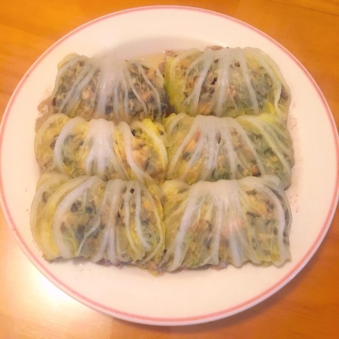 肉酿白菜卷