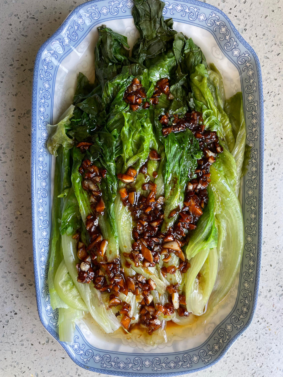 白灼生菜（罗马生菜）