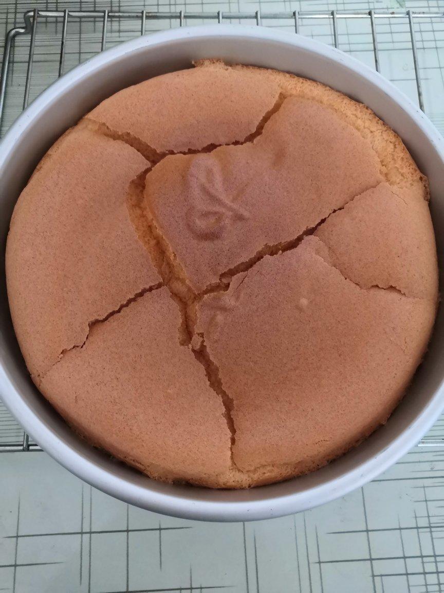 视频菜谱:原味戚风蛋糕8寸戚风蛋糕不裂