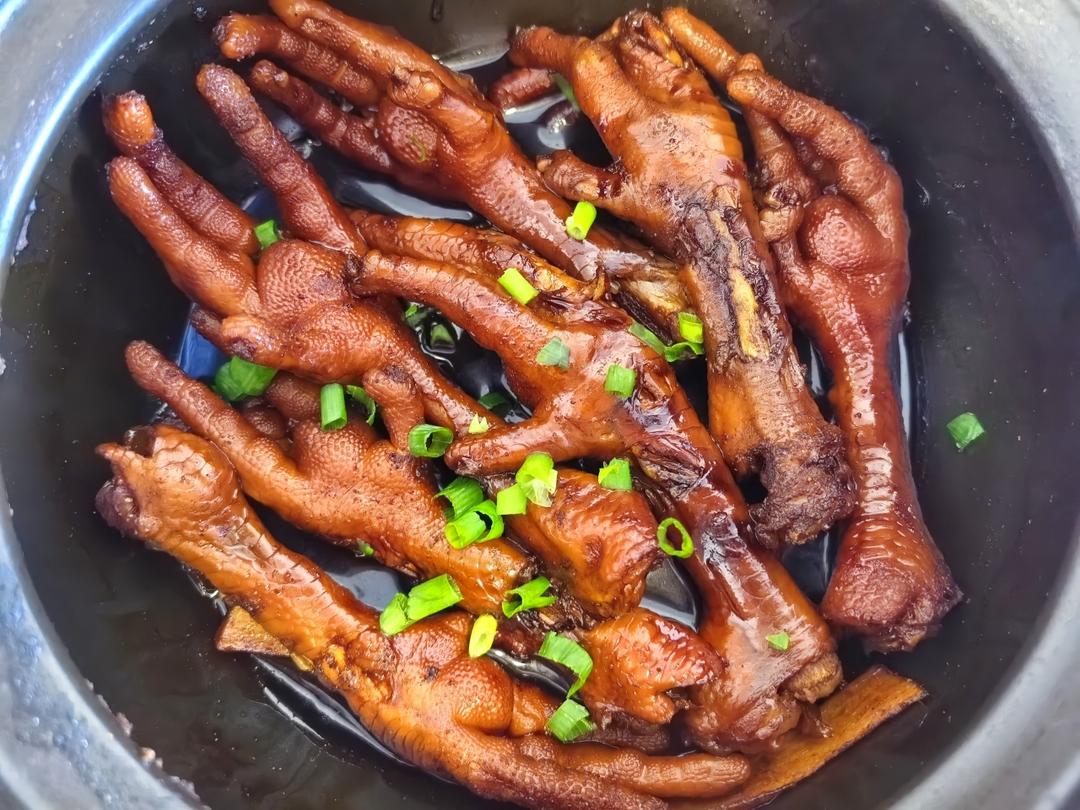 秘制红烧鸡爪