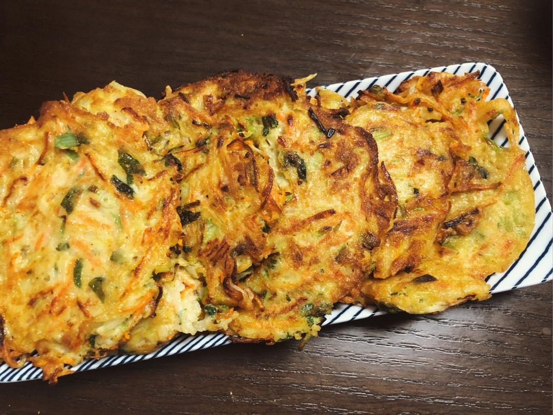 土豆胡萝卜健康早餐饼