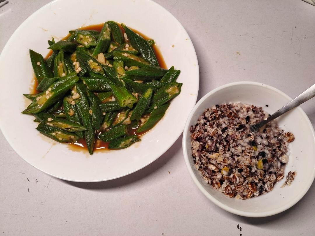 蚝油秋葵