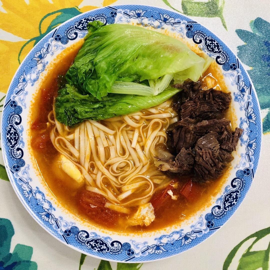 超级入味好吃的番茄鸡蛋面