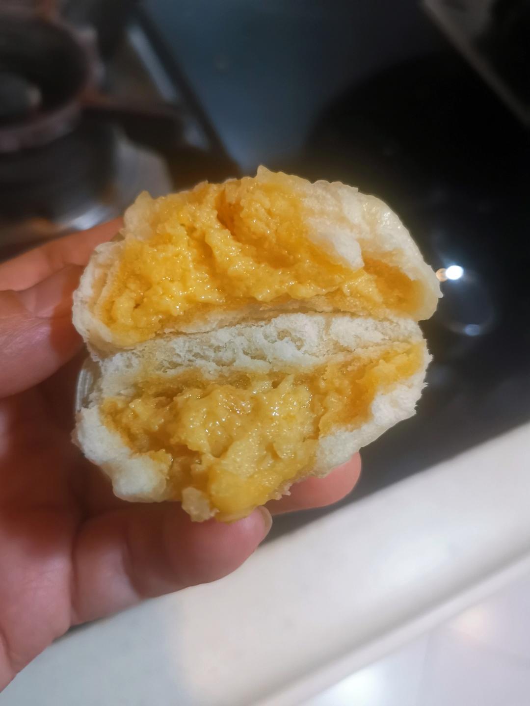 流沙包：包子馅和包子皮