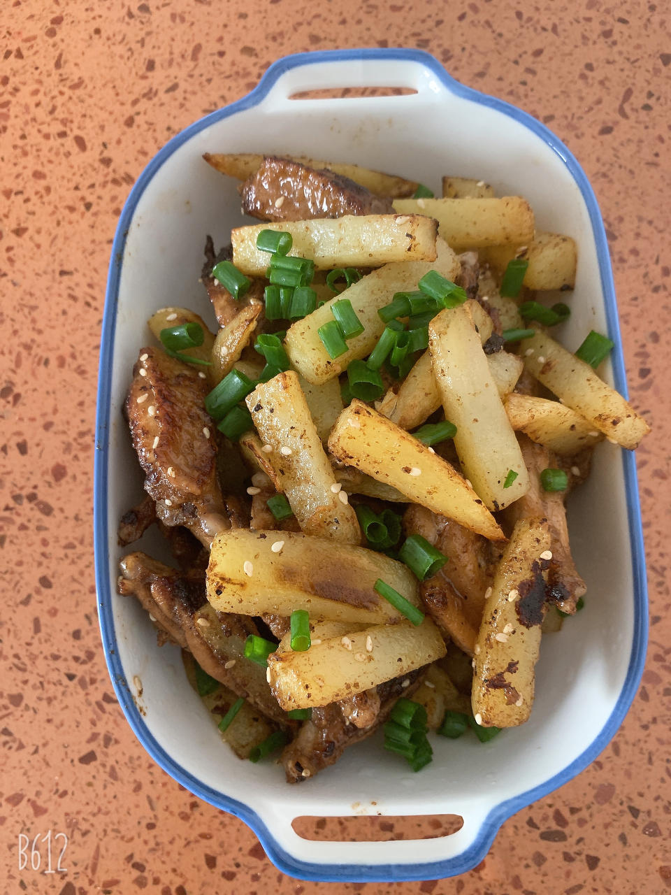 好吃到舔手‼️比烧烤还好吃的孜然鸡翅土豆