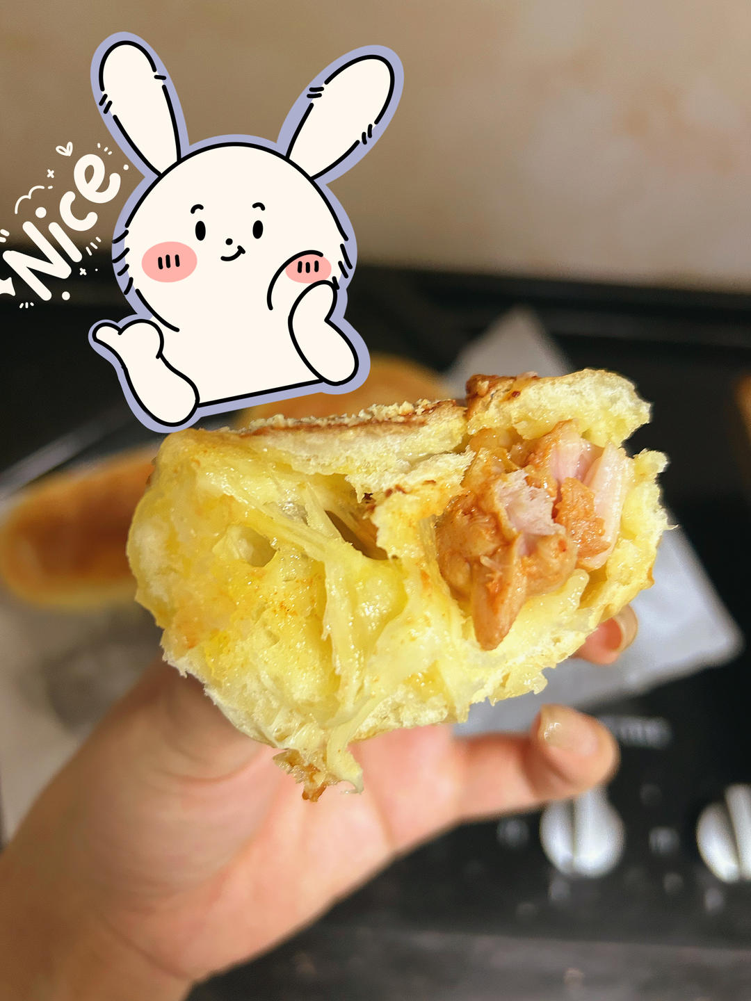 新奥尔良鸡肉软欧包