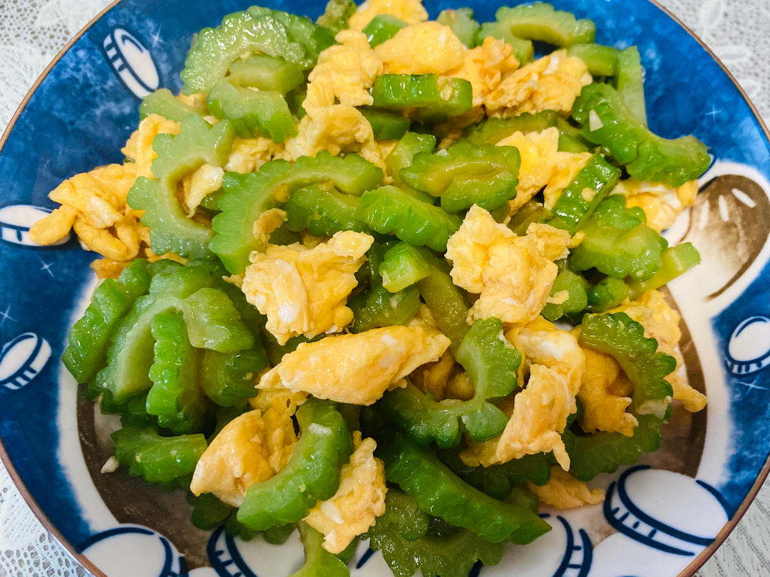 苦瓜炒蛋（清火菜）