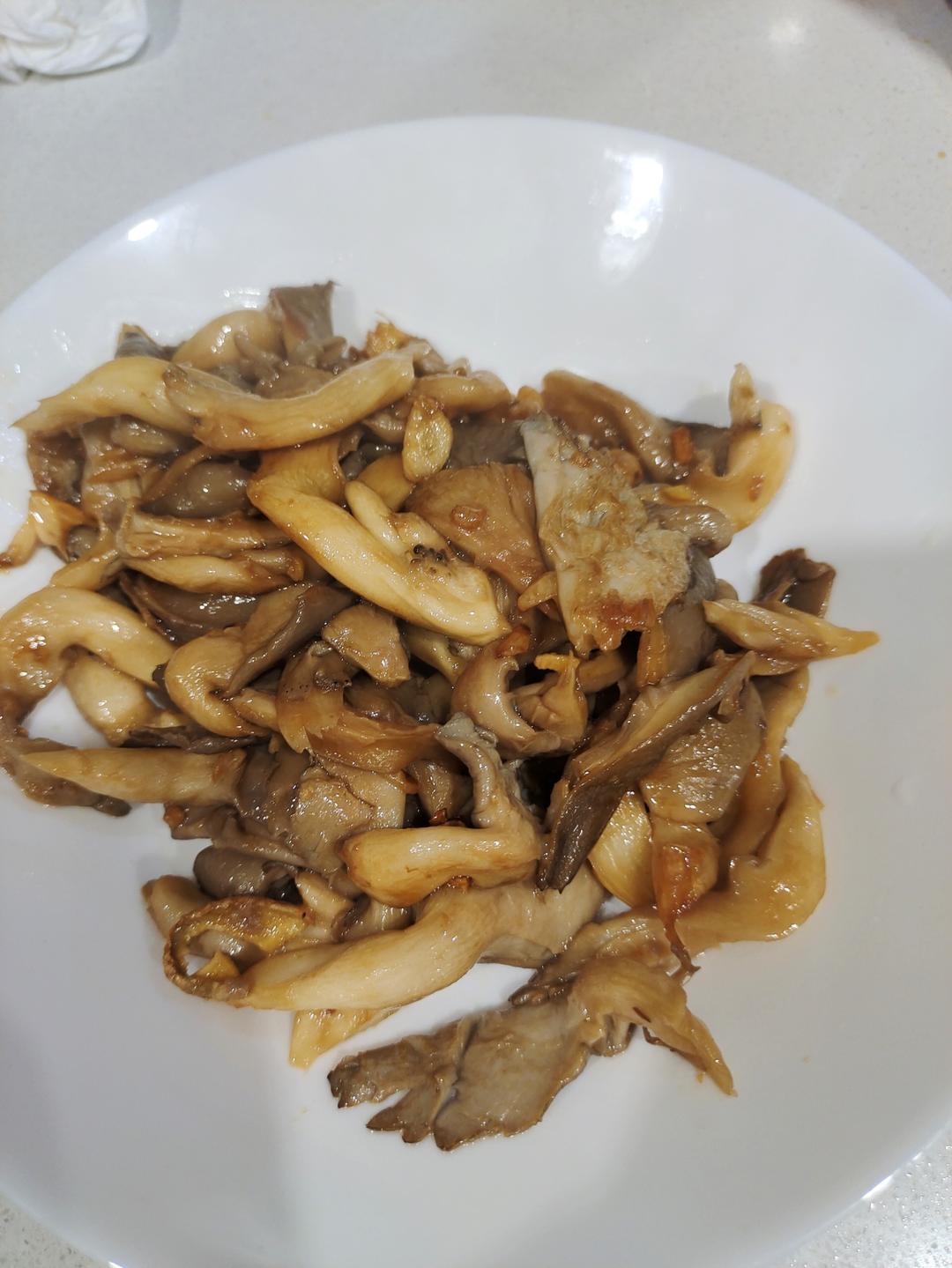 素炒平菇