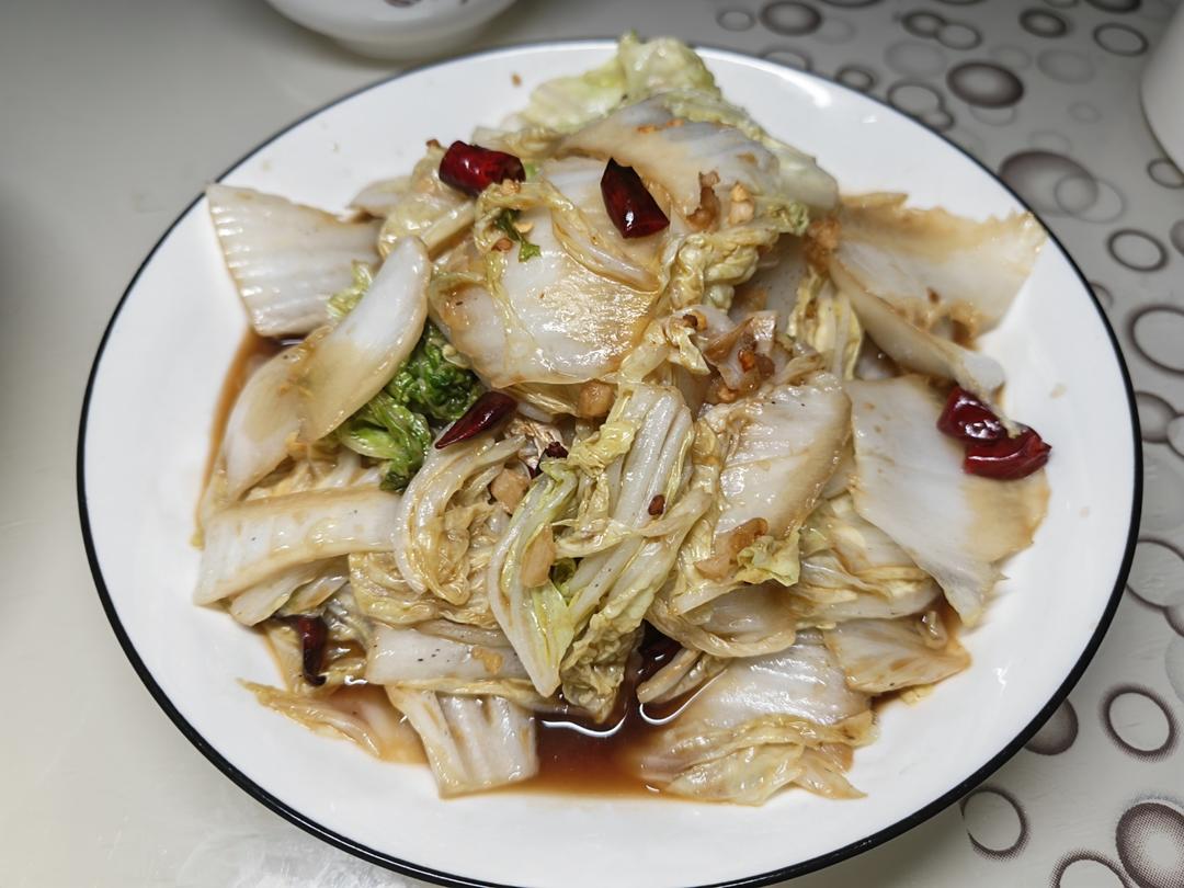 酸辣大白菜