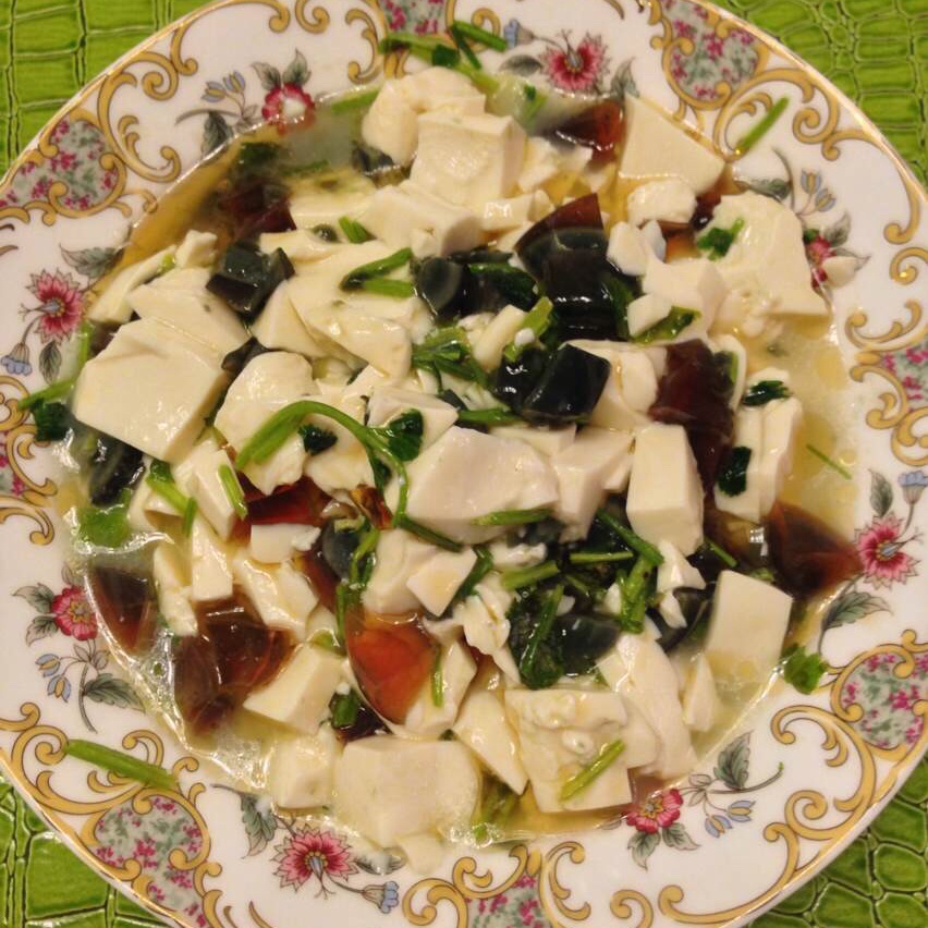 皮蛋豆腐