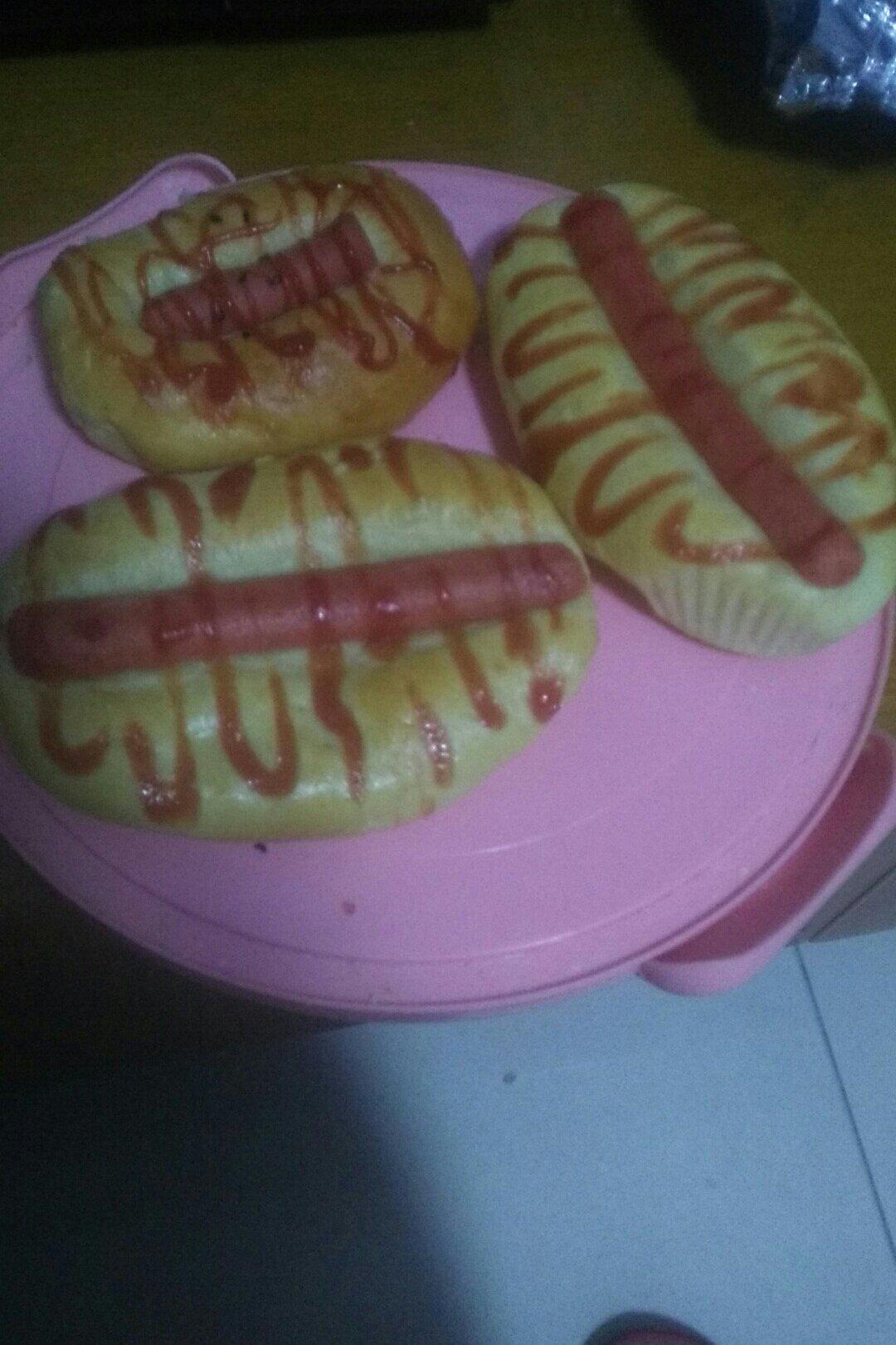 热狗面包