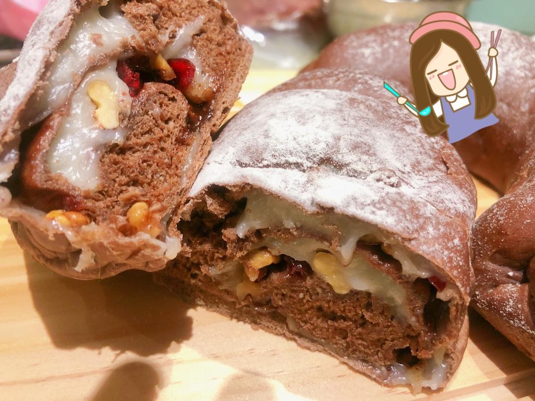 可可麻薯软欧