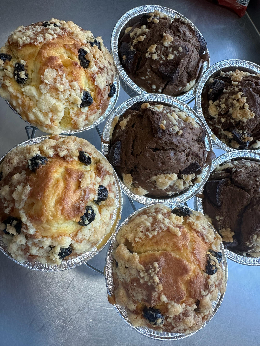 搅一搅就🉑成功的会爆浆㊙️蓝莓麦芬 🥄