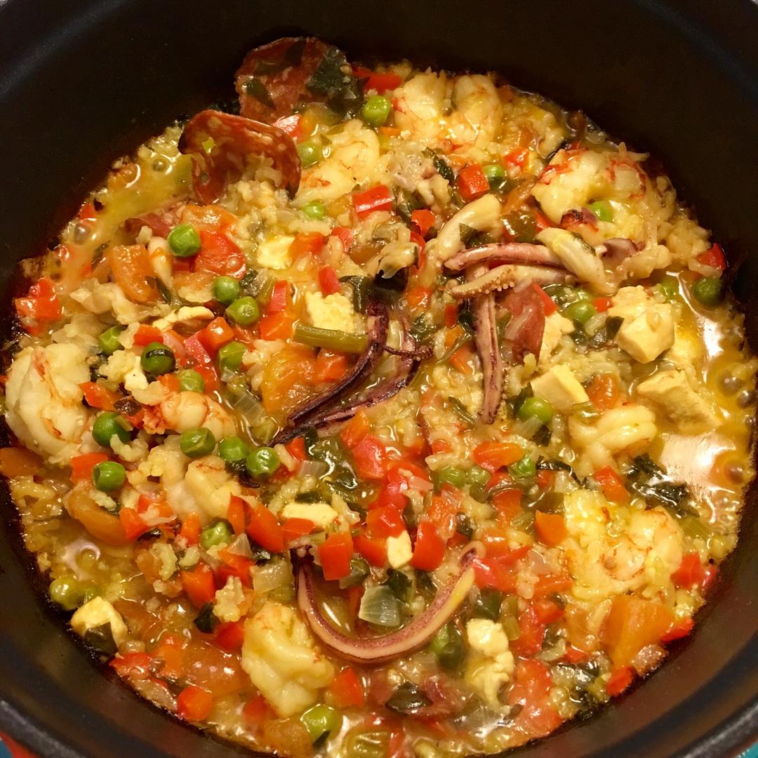 【曼食慢语】Seafood Paella 西班牙海鲜饭