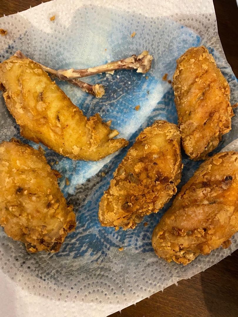 蒜香炸鸡翅