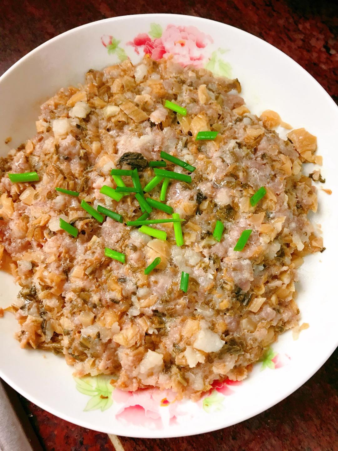 梅菜肉饼的做法