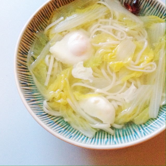 白菜粉丝汤